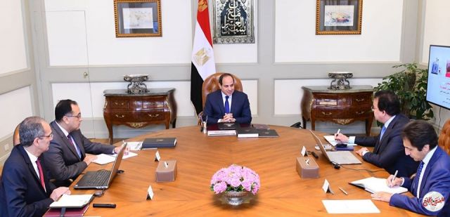 السيسى يستعرض تطوير قطاع التعليم العالي والبحث العلمي و إنشاء الجامعات الجديدة