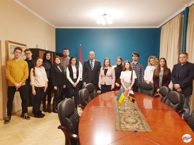  أمسية ثقافية لطلاب المركز المصري للثقافة العربية في كييف