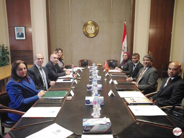 بدأ المباحثات السياسية المصرية المالديفية بمناسبة مرور خمسين عامًا على إقامة العلاقات الدبلوماسية بين البلدين