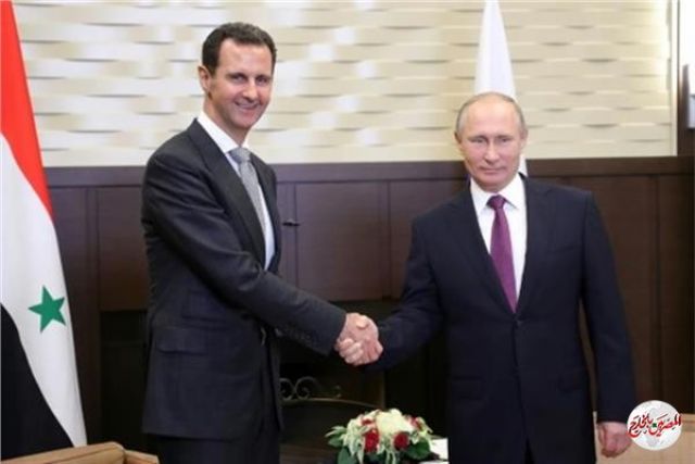 بوتين يصل إلى دمشق للقاء الأسد في زيارة مفاجئة 