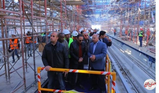وزير النقل يتابع معدلات تنفيذ المرحلة الرابعة للخط الثالث لمتروالأنفاق 