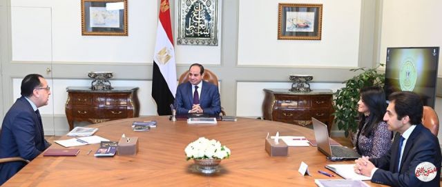 السيسى يوجه بمزيد من الاهتمام لمكافحة الفقر وللمناطق الأكثر احتياجاً