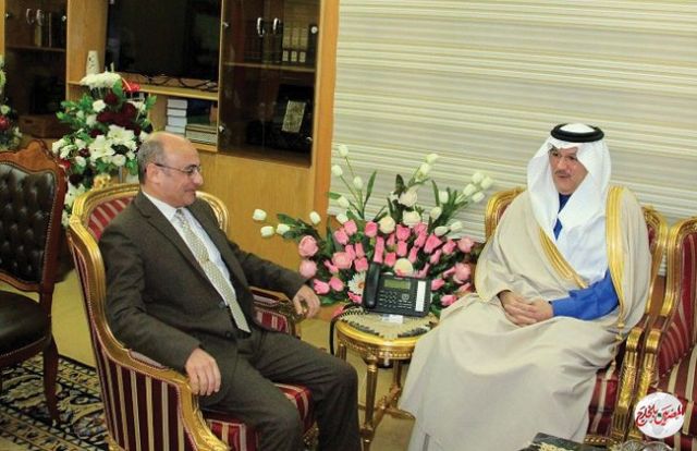 وزير العدل يستقبل السفير السعودي "أسامة نقلي" لاستعراض مجالات التعاون بين البلدين