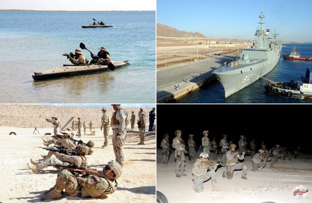 إستمرار فعاليات التدريب البحرى المشترك المصرى السعودى "مرجان-16 "