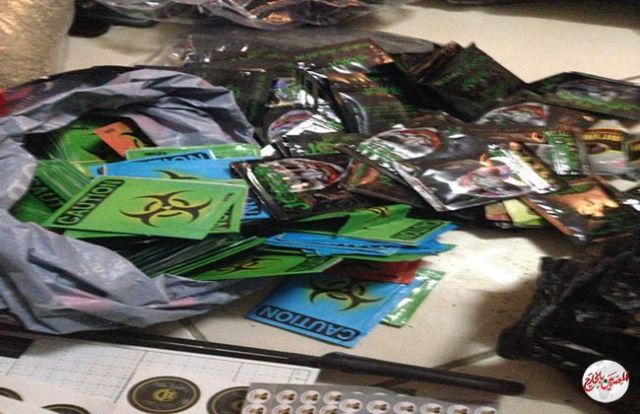 ضبط 4 أشخاص بنطاق ميناء القاهرة الجوى وبحوزتهم كمية من مخدر الأستروكس