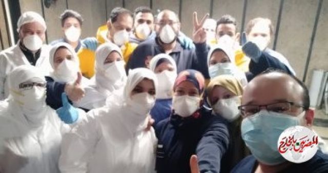 مستشفى العزل بملوي تسجل تعافي 12 حالة جديدة من كورونا