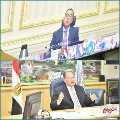 محافظ أسيوط يطمئن رئيس الوزراء بإستقرار الأوضاع الصحية وتوافر السلع التموينية والمواد البترولية