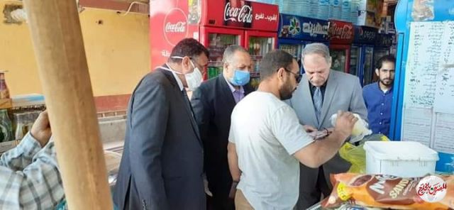محافظ أسيوط والطيبي  1448 محضر خلال حملات تموينة مكبرة بجميع مراكز وأحياء المحافظة