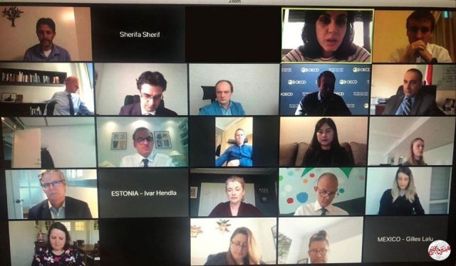 مصر تشارك بالاجتماع السنوي للجنة الحوكمة في باريس عبر الفيديو كونفرنس