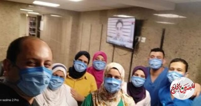 عاجل :سلبية عينة جميع أفراد أطباء الفريق الثالث بمستشفى قها بالقليوبية