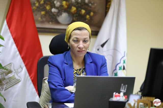 ياسمين فؤاد تجتمع مع نظيرتها وزيرة البيئة الألمانية عبر الكونفدراس