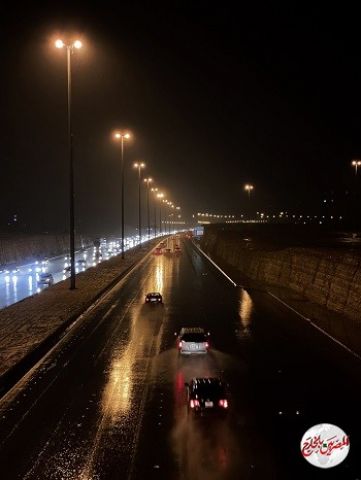 عاجل : أمطار غزيرة تضرب المدينة المنورة