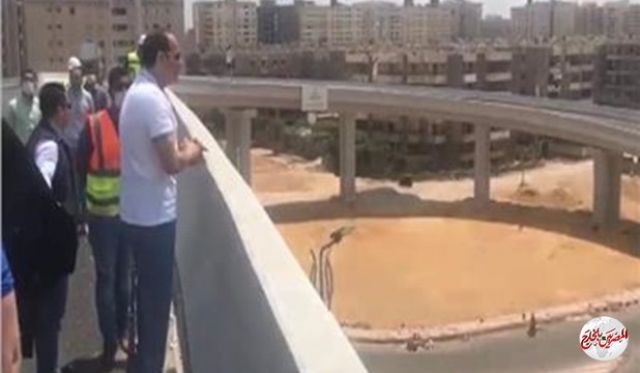 "السيسي" يتفقد بعض المشروعات القومية بالقاهرة