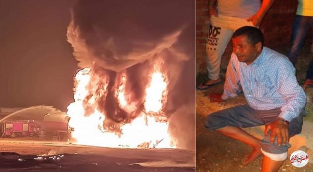 شجاعة سائق "مصري" تحول دون وقوع كارثة كبيرة