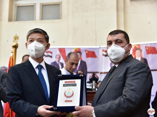 وزارة الصحة تتسلم 4 أطنان من المستلزمات الطبية والوقائية من الصين