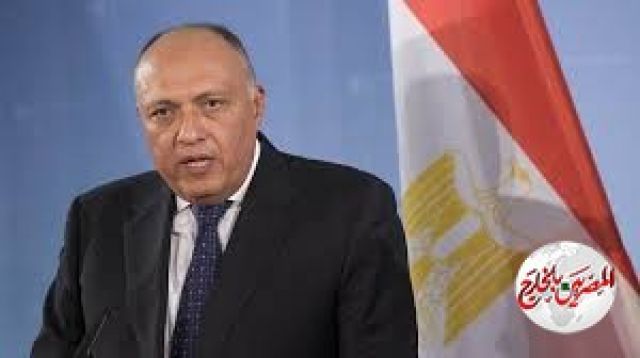 شكرى يتلقى اتصالاً هاتفياً من نظيرة النرويجى