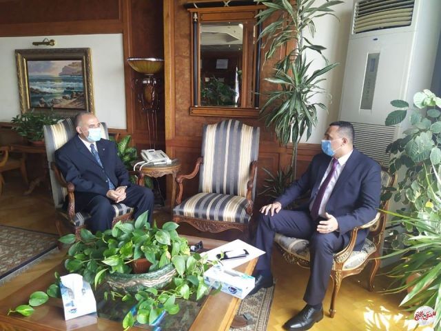 وزير الموارد المائية والري أنا بصحه جيده بعد لقاء محافظ الدقهلية