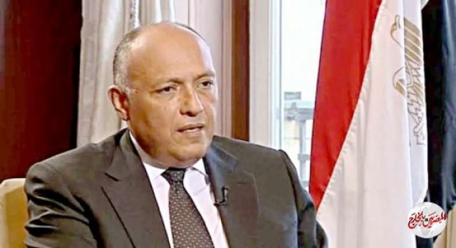 وزير الخارجية سامح شكري يتلقى اتصالاً هاتفياً من نظيره الأرميني