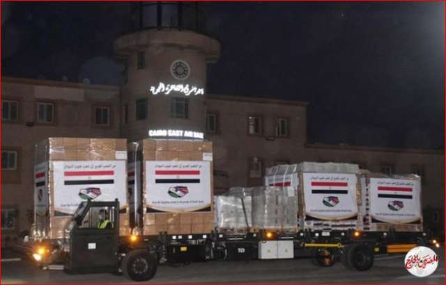 مصر ترسل طائرة مساعدات طبية لجنوب السودان