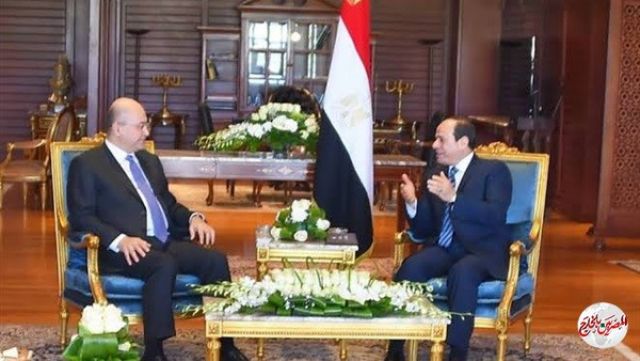 اتصالاً هاتفياً من الرئيس العراقى  للسيسى للتهنئة بحلول عيد الفطر المبارك