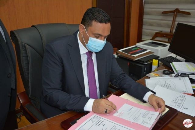 محافظ الدقهلية إستأنف عمله منذ السابعة صباح اليوم.