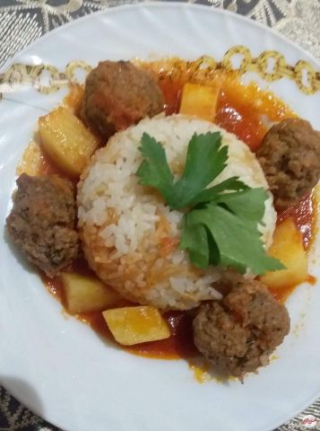 كفتة داود باشا بالبطاطس