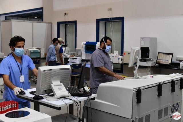 بالصور صحة جدة  تعلن بدأ تشغيل المستشفى الميداني