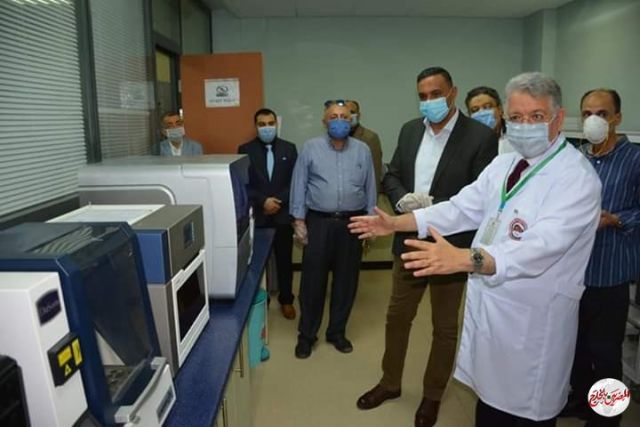 محافظ الدقهلية... "مركز رعاية مرضى الكبد بشربين صَرَّحَاً طبياً عالمياً  "