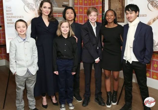 إنجلينا جولي تكشف كيف قضت فترة العزل المنزلي مع أطفالها