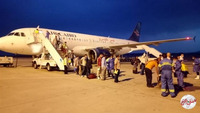 مطار القاهرة يستقبل 518 مصريا قادمين من إيطاليا والسعودية والأردن