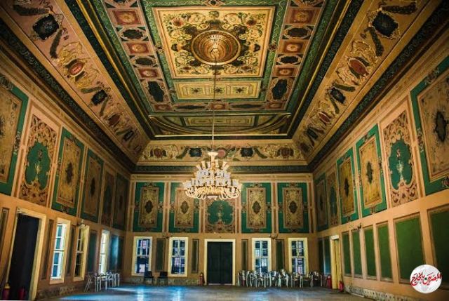 قصر المانسترلى الواقع في جزيرة الروضة. 