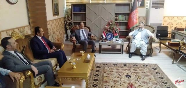 سفير مصر في كابول ووزير الشئون الدينيه يبحثان سبل التعاون المشترك