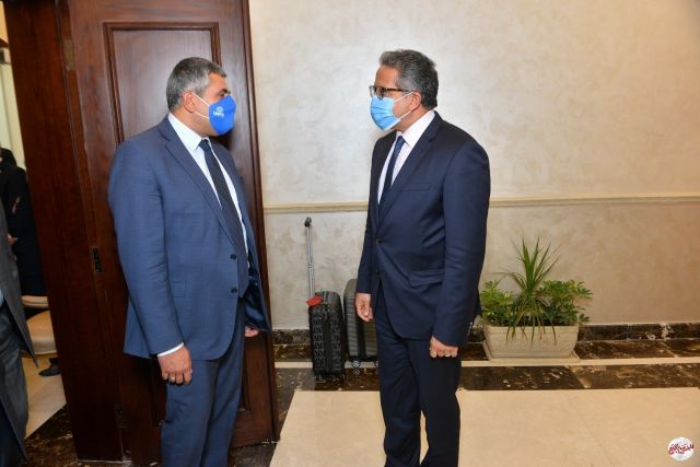 بالصور.. وزير السياحة يستقبل أمين عام منظمة السياحة العالمية