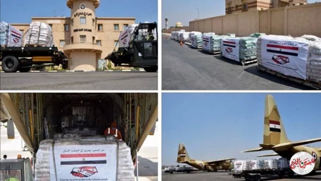 القوات المسلحة: مساعدات غذائية جديدة لـ لبنان على متن طائرات عسكرية