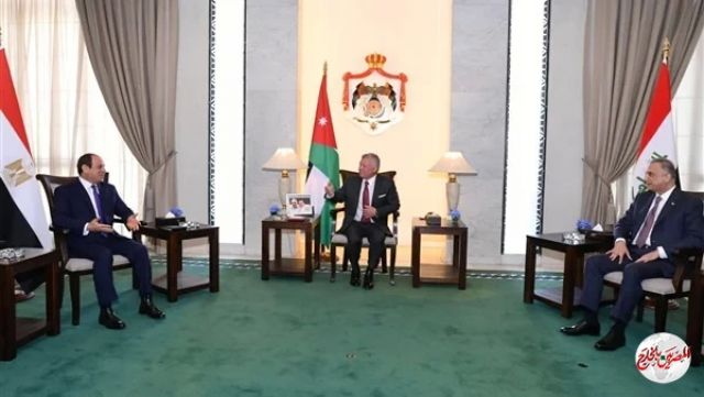 الرئيس السيسي: القمة الثلاثية عبرت عن حجم الترابط بين بلادنا الشقيقة