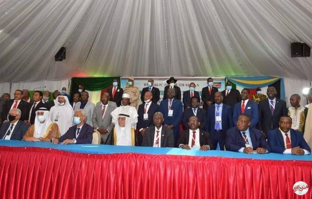 مصر تشارك فى مراسم التوقيع بالأحرف الأولى على إتفاق چوبا للسلام