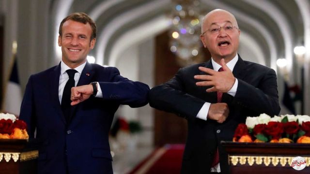الرئيس الفرنسي ماكرون : التدخلات الخارجية أكبر تحديات العراق