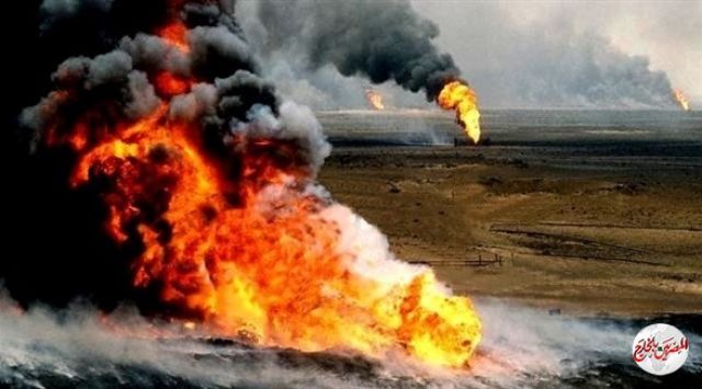 العراق: إخماد حريق في خزان للنفط سعة 5 ملايين لتر جنوب الموصل