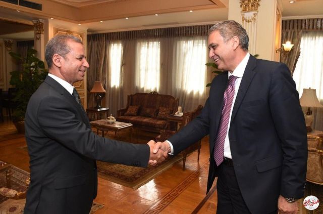 وزير شئون المجالس النيابية يستقبل المستشار  محمود إسماعيل عتمان