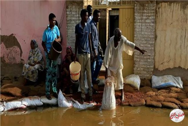 وكالة: إنهيار أكثر من ألف بيت بالسودان نتيجة ارتفاع منسوب النيل