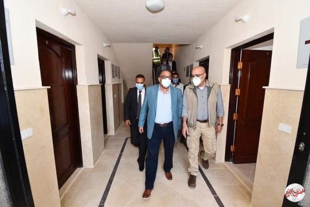 وزير الإسكان يتفقد 29496 وحدة سكنية  بمنطقة حدائق العاصمة بامتداد مدينة بدر