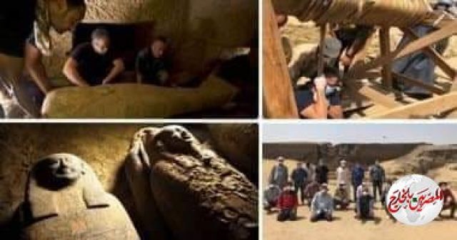 أحدث إكتشاف بمنطقة سقارة الأثرية