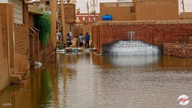 ارتفاع حصيلة ضحايا فيضانات السودان إلى 106 أشخاص