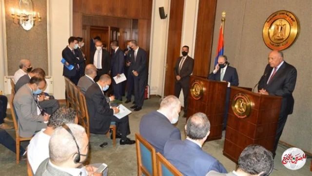 شكري: مصر تدعم كل الجهود للتوصل لحل للأزمة الليبية تحت مظلة الأمم المتحدة