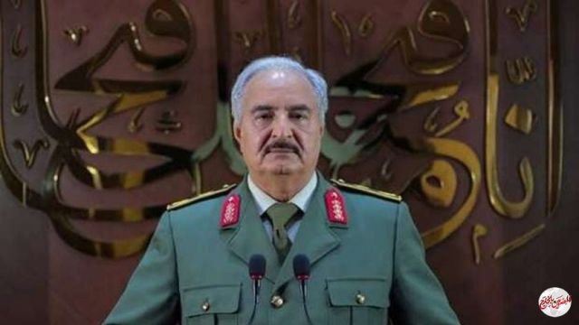 "حفتر" يستقبل رئيس اللجنة الوطنية المصرية المختصة بالشأن الليبي