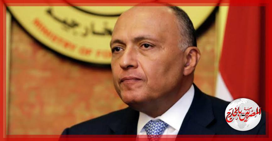 وزير الخارجية سامح شكري 