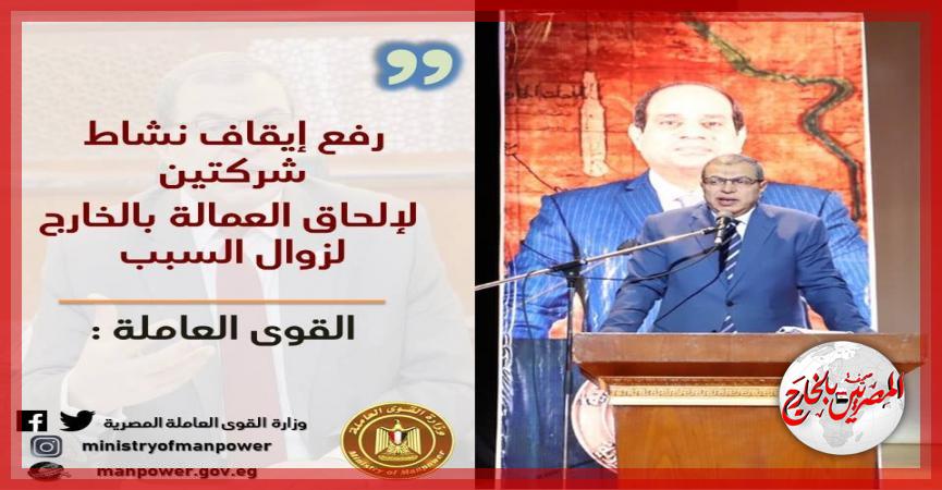 المصريين بالخارج