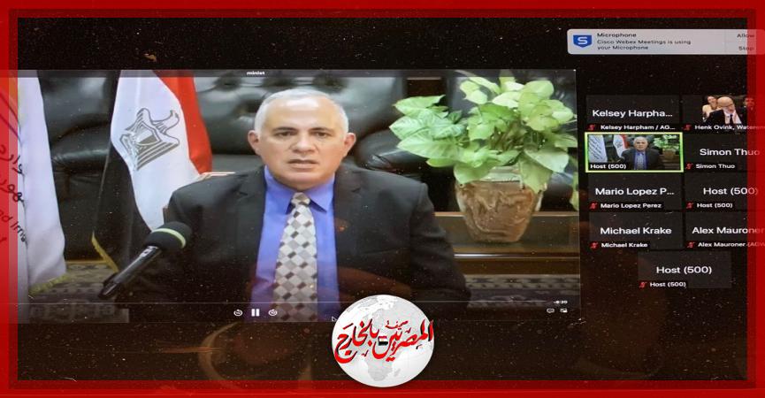 محمد عبد العاطي وزير الموارد المائية والري