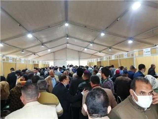 تزايد كبير للأعداد المشاركة في انتخابات رئاسة الوفد