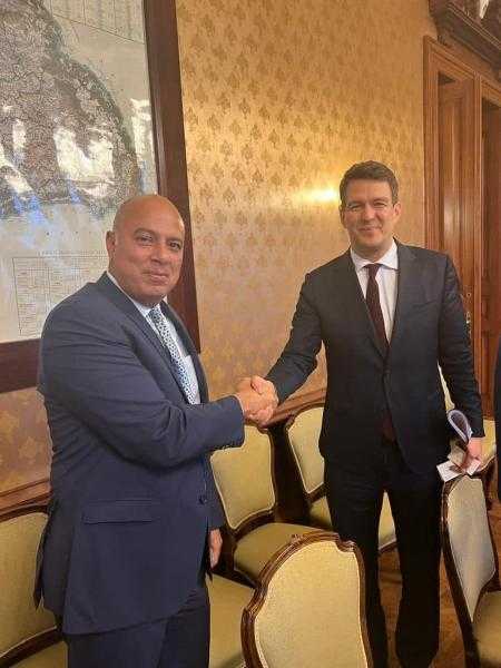 سفير مصر في المجر  يلتقى وزير الدولة المجري للتعليم العالي والتكنولوجيا